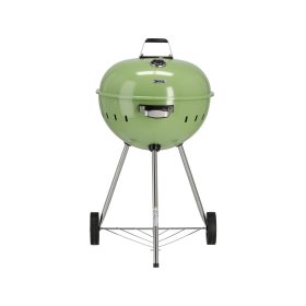 YATO YG-20303 Kerek faszenes BBQ és grillsütő zöld 540mm