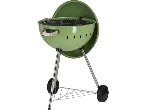 YATO YG-20303 Kerek faszenes BBQ és grillsütő zöld 540mm