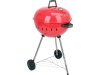 YATO YG-20304 CHARCOAL BBQ, ROUNDED, 54CM RED