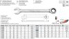 YATO YT-0189 Racsnis csillag-villáskulcs 21 mm / 290 mm 72T CrV