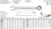 YATO YT-01907 Racsnis csillag-villáskulcs 7 mm / 130 mm 72T CrV