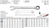 YATO YT-01909 Racsnis csillag-villáskulcs 9 mm / 151 mm 72T CrV