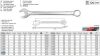 YATO YT-0346 Csillag-villáskulcs 17 mm / 220 mm CrV