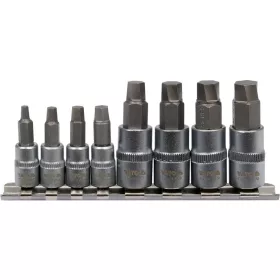  YATO YT-04580 Roncsolt imbuszcsavar kiszedő dugókulcs készlet 8 részes 1/4" 3/8"