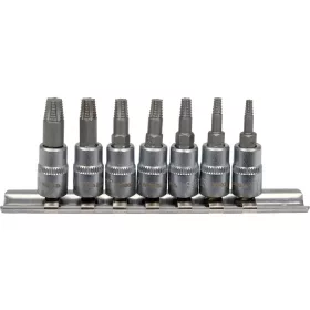   YATO YT-04581 Roncsolttorxcsavar kiszedő dugókulcs készlet 7 részes 1/4"