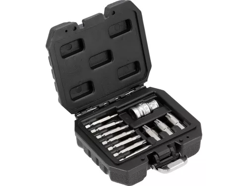 YATO YT-04582 Roncsoltcsavar kiszedő készlet 11 részes TORX