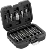 YATO YT-04584 Roncsolt csarv eltávolító készlet Torx és HEX ( imbuszcsavar eltávoító készlet)