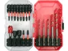 YATO YT-04615 Impact bithegy és fúrószár készlet 18 részes