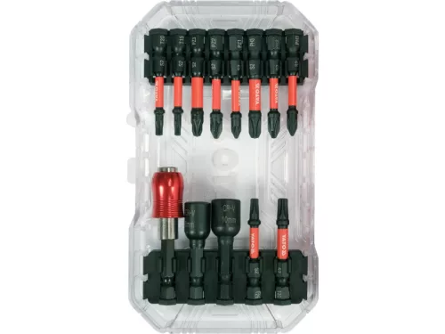 YATO YT-04615 Impact bithegy és fúrószár készlet 18 részes