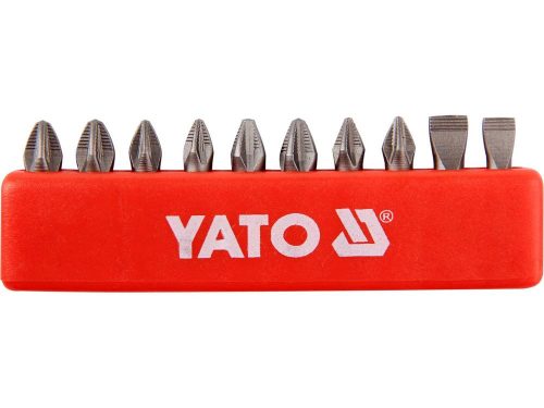 YATO YT-0482 Bithegy készlet 10 részes 25 mm