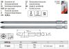 YATO YT-0489 Bithegy PH1 + PH2 1/4" 150 mm 2 db/bl.