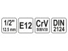 YATO YT-05247 Dugókulcs külső torx 1/2" E12 CrV