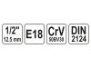 YATO YT-05250 Dugókulcs külső torx 1/2" E18 CrV