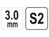 YATO YT-05572 Imbusz T-kulcs 3,0 mm / 13 x100 mm S2