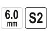 YATO YT-05577 Imbusz T-kulcs 6,0 mm / 17 x 200 mm S2