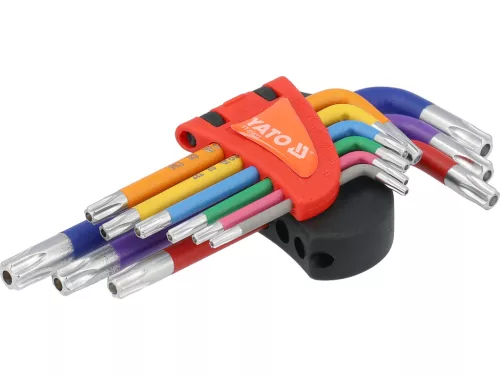 YATO YT-05637 Torxkulcs készlet rövid T10 - T50 9 részes