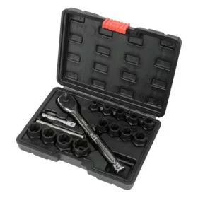  YATO YT-05897 Roncsolt csavarfej leszedő készlet 16 részes CrMo