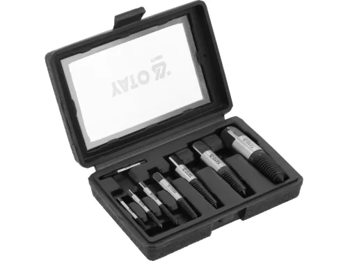 YATO YT-05901 Roncsolt csavar kiszedő készlet 8 db-os