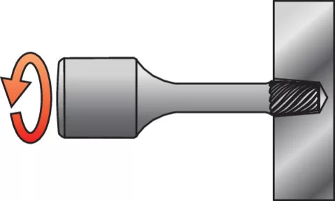 YATO YT-0624 Törtcsavar kiszedő készlet 5 részes 1/2 col