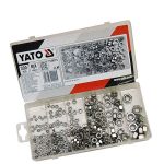   Yato YT-06773 NUTS metrikus rozsdamentes acél menet készlet (300 db/cs)