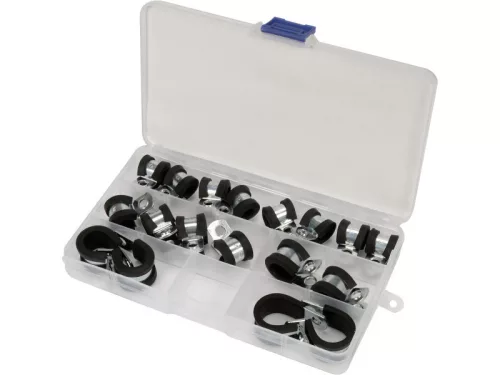 YATO YT-067833 Gumi tömítésű csőbilincs készlet 18 részes