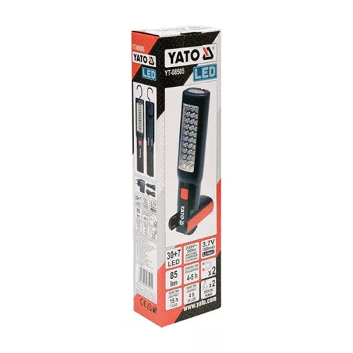 YATO YT-08505 Akkus LED lámpa (30+7 LED) 3,7 V