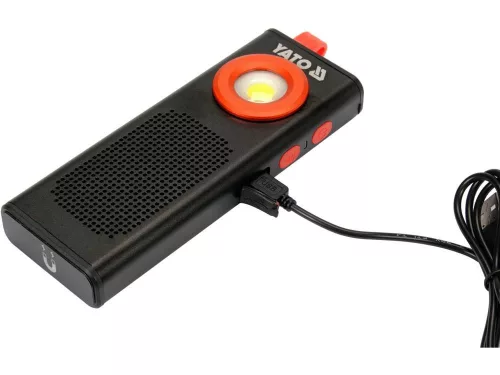 YATO YT-08557 Akkus LED zseblámpa 500 / 250 / 90 lumen