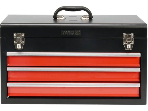 YATO YT-08873 Szerszámosláda fém 3 fiók