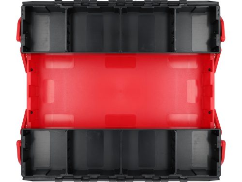 YATO YT-08977 Műanyag szerszámláda kétoldalra nyíló 3 polcos