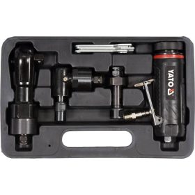   YATO YT-09860 Pneumatikus 3 az 1-ben készlet (racsnis kulcs, egyenes csiszoló, sarokcsiszoló)