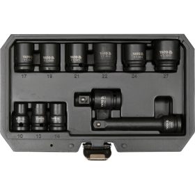   YATO YT-10255 Gépi dugókulcs készlet 11 részes 1/2" 10-27 mm CrMo