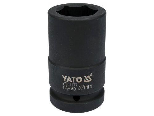 YATO YT-1177 Gépi hosszú dugókulcs 1" 32 mm CrMo