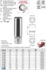 YATO YT-1424 Hosszú dugókulcs 1/4" 13 mm CrV
