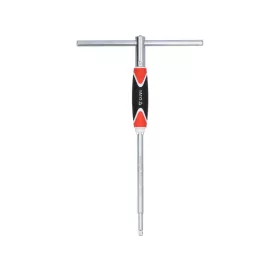   YATO YT-1565 T-hajtószár 1/4" x 310 mm forg. nyéllel CrV
