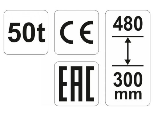 YATO YT-17009 Hidraulikus emelő 50t