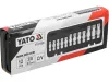 YATO YT-17505 Hasított dugókulcs készlet 8 - 19 mm 12 részes