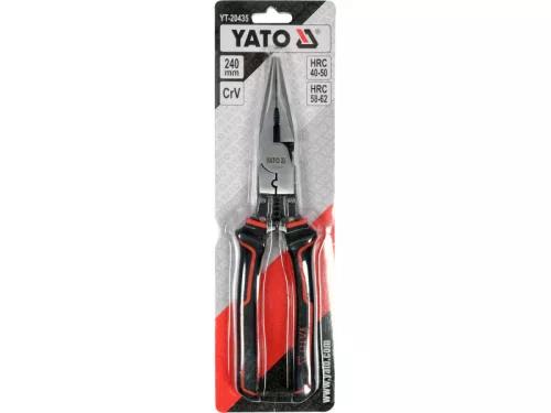 YATO YT-20435 Multifunkciós hosszúcsőrű fogó 240 mm CrV