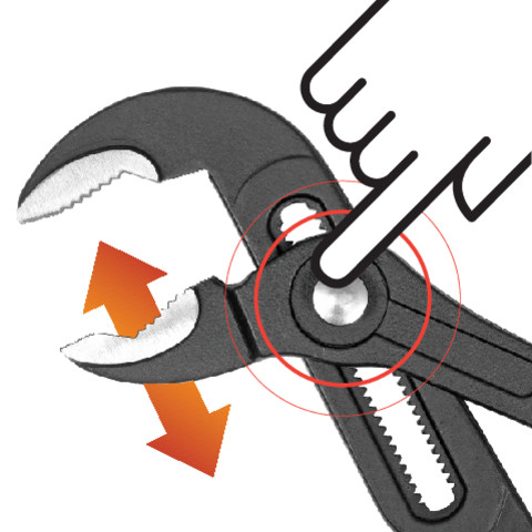 YATO YT-20890 Vízpumpafogó 175 mm gyorsgombos