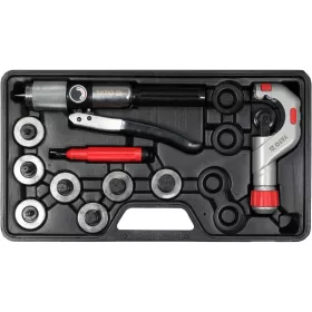  YATO YT-21826 Hiderulikus csőperemező készlet 10 részes 3/8"-1 1/8"