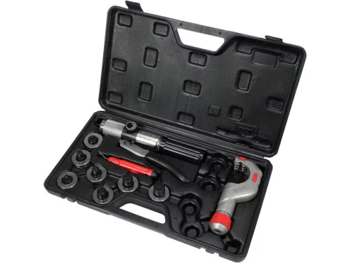 YATO YT-21826 Hiderulikus csőperemező készlet 10 részes 3/8"-1 1/8"