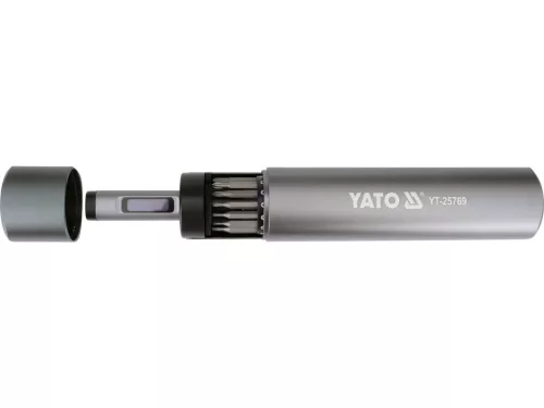 YATO YT-25769 Precíziós csavarhúzó-készlet (3,7 V) 61 részes
