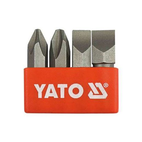 YATO YT-2812 Bithegy készlet 5 részes PH2-PH3 36 mm (YT-2800,YT-2801 behajtóhoz) CrV