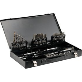   YATO YT-2978 Menetfúró és metsző készlet (kézi) 44 részes HSS M3-M12