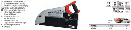 YATO YT-3150 Gérvágóláda + fűrész 350 mm