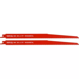   YATO YT-33935 Szablyafűrészlap 300 mm/6TPI bimetál (2 db/csomag)