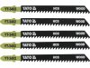 YATO YT-3402 Dekopírfűrészlap T8TPI 100/75 mm HCS (5 db/cs)