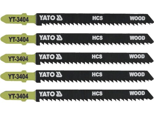 YATO YT-3404 Dekopírfűrészlap T10TPI 100/2,5 mm HCS (5 db/cs)