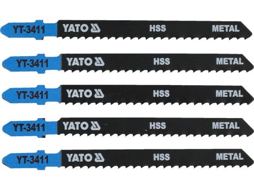 YATO YT-3411 Dekopírfűrészlap T8TPI 100/75 mm HSS (5 db/cs)