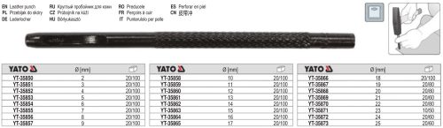 YATO YT-35850 Bőrlyukasztó 2 mm