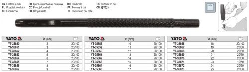 YATO YT-35863 Bőrlyukasztó 15 mm